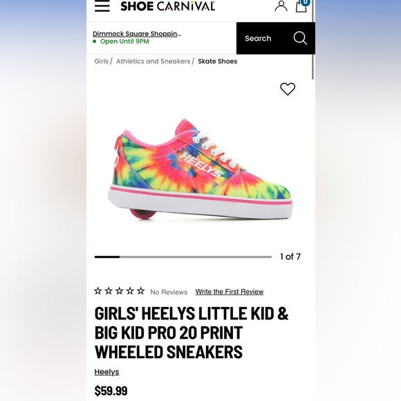 Rainbow heelys size 13 - Picture 5 of 5